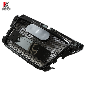 Grille de pare-chocs avant style <span class=keywords><strong>RS3</strong></span>, en plastique noir brillant, pour <span class=keywords><strong>Audi</strong></span> <span class=keywords><strong>A3</strong></span> S3 <span class=keywords><strong>8P</strong></span>, kit carrosserie, tuning, 2008 2009 2010 2011 2012, accessoires - Product Image 2