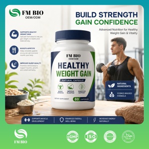 Capsules <span class=keywords><strong>de</strong></span> prise <span class=keywords><strong>de</strong></span> poids à base <span class=keywords><strong>de</strong></span> plantes OEM, complément alimentaire sain pour une prise <span class=keywords><strong>de</strong></span> poids rapide, stimule l'appétit, améliore la digestion et le sommeil pour adultes - Product Image 1
