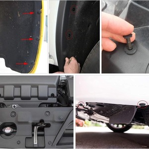 Rivets en plastique pour automobile, 240 pièces, clips à pression multi-tailles pour réparation et remplacement de pare-chocs - Product Image 3