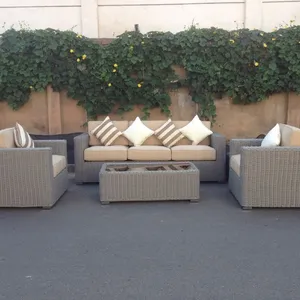 2021 nuovi mobili da giardino moderni terrazza divano da giardino Hotel all'aperto