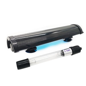 Lámpara germicida UV de larga duración (10000 horas) para esterilización de acuarios y estanques de peces, eliminación de algas, desinfección, luz azul, fácil de usar - Product Image 3