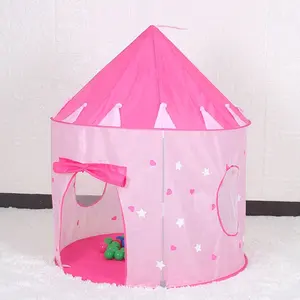 JWS-016 günstigen Preis Indoor Outdoor Kinder spielen Zelt Prinzessin Schloss Falt haus Zelte