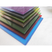 Verre feuilleté trempé double couche de 6 mm pour table à manger et construction