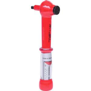 KS TOOLS - 117.1402 Mini clé dynamométrique 1/4 ''avec isolation de protection et tête à cliquet réversible Clé dynamométrique isolée - Product Image 5