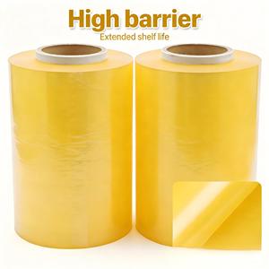 Película Adhesiva de PVC de Grado Alimenticio, Muestra Gratuita, Película Elástica de Plástico de Grado Alimenticio, Rollo de Plástico Transparente para Envolver - Product Image 1