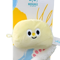 Jouet en peluche pour chat en forme de pousses de haricot avec herbe à chat pour mordre, chasser et jouer en interactivité