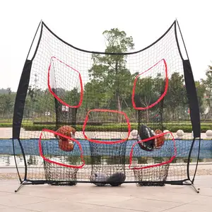 Training Equipment rugby QB Pass Accuracy Target Practice Quarterback Net American Football Trainer Throwing Net