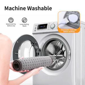 Almohadilla Térmica Acolchada Lavable de 50x100cm, 6 Niveles de Calor, Control de Temperatura Ajustable, Protección Contra Sobrecalentamiento, Uso en las Cuatro Estaciones, Cierre a Presión - Product Image 6