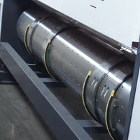 YSF-C imprimante flexographique écologique carton ondulé impression rainurage machine de découpe semi automatique