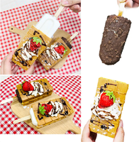 Nouvelle conception de gaufrier électrique commercial Popsicle Shape Ice Cream Pops Machine pour les petites entreprises