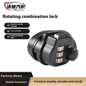 Hot Selling Manufacturer's Zinc Alloy Anti-Theft Password <strong>Trigger</strong> <strong>Lock</strong> Rotary Padlocks - Product Image 5