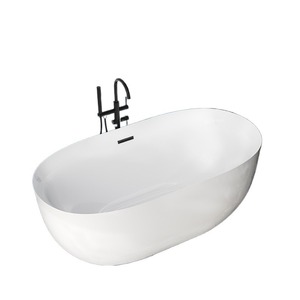 <span class=keywords><strong>Baignoire</strong></span> artificielle moderne <span class=keywords><strong>en</strong></span> <span class=keywords><strong>céramique</strong></span> ovale à surface solide <span class=keywords><strong>Baignoire</strong></span> autoportante <span class=keywords><strong>en</strong></span> acrylique pour salle de bain Projet hôtelier - Product Image 5