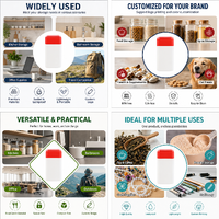 Bouteilles carrées en PE de 250 ml de qualité alimentaire avec bouchon à clapet pour aliments pour animaux, compléments alimentaires, médicaments, vitamines, comprimés de calcium, bonbons et stockage