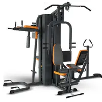 Wellshow Sport Home Gym Stand macchina per allenamento Fitness corpo totale attrezzatura giungla Power 5 Station Indoor Unisex 1pc/scatola marrone