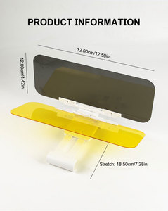 Extensor de Visera para Auto, Polarizado, Anti-Reflejos, Protección Día y Noche, Venta al Por Mayor - Product Image 4