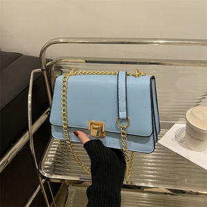 Nuevo 2024 moda <span class=keywords><strong>mano</strong></span> Bill bolso <span class=keywords><strong>de</strong></span> hombro bandolera Color sólido mujer pequeño cuadrado - Product Image 2