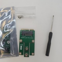 Adaptateur de modem sans fil Mini PCI-E MPCIe vers NGFF M.2 M2 Clé B (sans emplacement pour carte SIM) pour module WWAN 3G 4G LTE
