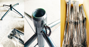 Arbre <span class=keywords><strong>de</strong></span> <span class=keywords><strong>Noël</strong></span> <span class=keywords><strong>artificiel</strong></span> <span class=keywords><strong>de</strong></span> haute qualité <span class=keywords><strong>de</strong></span> l'usine Yi Wu, <span class=keywords><strong>pré</strong></span>-éclairé, avec base, lumières LED multicolores, respectueux <span class=keywords><strong>de</strong></span> l'environnement - Product Image 5