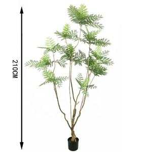Arbre de <span class=keywords><strong>Jacaranda</strong></span> artificiel de 120 cm de haut avec pot Décoration d'intérieur Faux arbre de <span class=keywords><strong>Jacaranda</strong></span> - Product Image 6