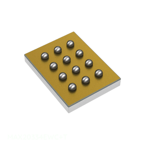 MAX20334EWC+T Administración de Energía (PMIC) BOM IC En Stock 12 WFBGA, WLBGA DPDT INTERRUPTOR DE LÍNEA DE DATOS CON OVP P - Product Image 1