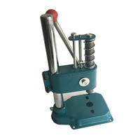 Machine de bouton de couverture manuelle Durable de haute qualité Machine de bouton de couverture en tissu Rectangle de Style Simple