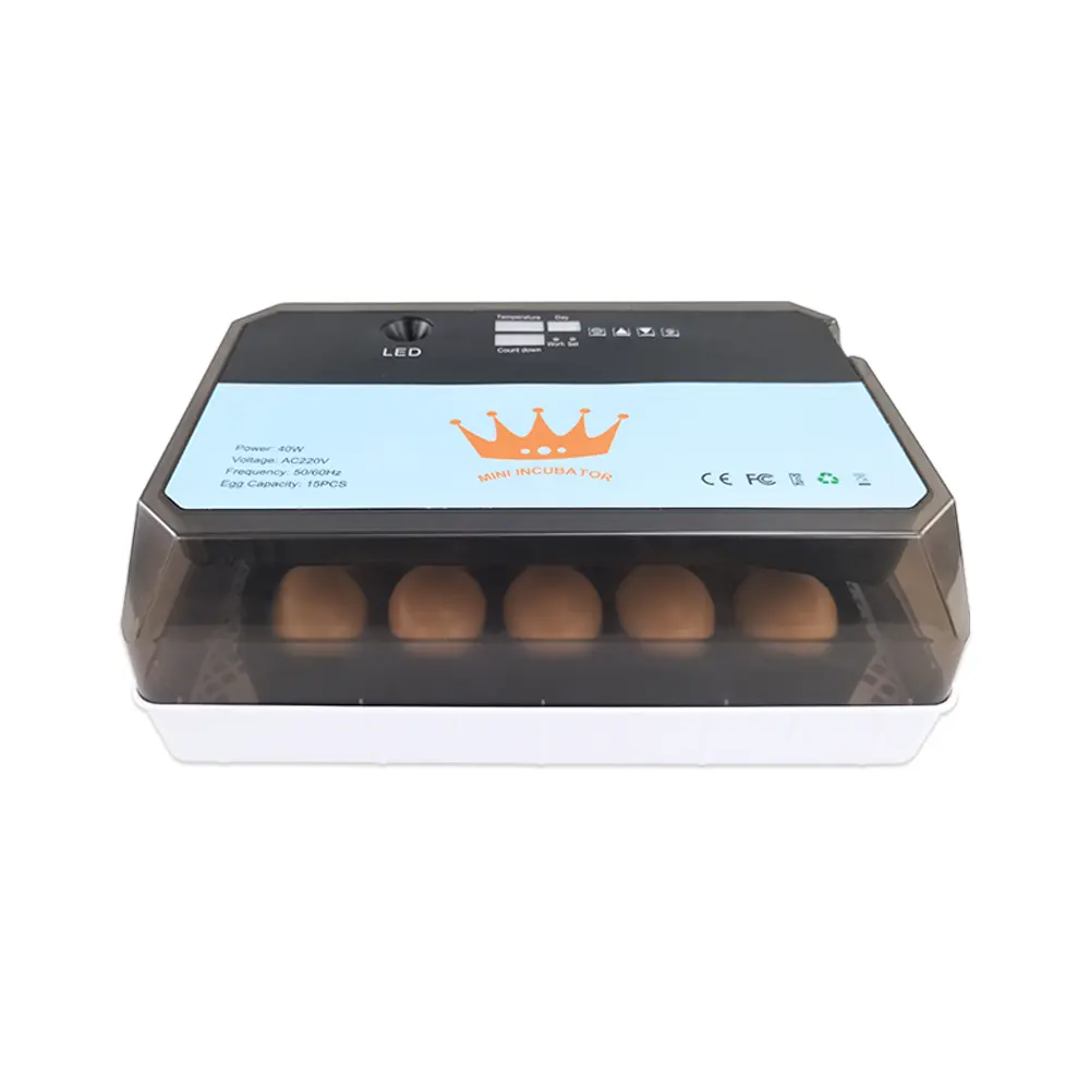 110V/220V HT-15 couveuse oeuf automatique卵インキュベーター販売自動鶏/鳥/アヒル家禽卵インキュベーター孵化機