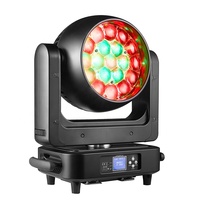 19x25W LED Zoom Tête Mobile Stage Light RGBW DMX Beam Wash Lighting DJ Disco Bar R2 Wash Lights