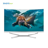 Hot Sale Wholesale 21.5 27 23.8 Inch I7 8gb 5th Gen Desktop All in One Computer PC Curved Computer I3 I5 for Business
