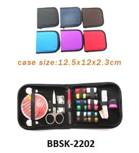 ジッパーケースのプロの完全な縫製キット、デラックスケースのコンパニオン修理キット、黒の緊急固定縫製キット - Product Image 2