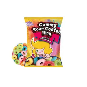 Fabrication de bonbons bonbons Kasher Colorful Bulk Mix Jelly Soft Halal Snacks Funny Fruit Saveur Gummy Candy For Wholesale
