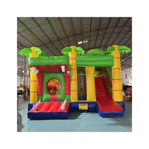 Château Gonflable Commercial Géant d'Extérieur en Promotion avec Bâche en PVC <span class=keywords><strong>de</strong></span> 0,55 mm – Qualité Supérieure - Product Image 1