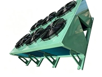 10T Commerciële buisijsmachine met automatische PLC-besturing, industriële ijsblokjesmachine voor fruit- en groentetransport