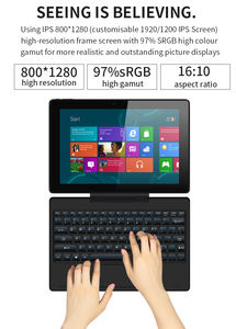 Haute qualité 10.1 pouces ordinateur portable 2 en 1 Windows 11 12 Go + 256 Go écran tactile Wifi tablette PC pour l'étude d'affaires - Product Image 6