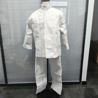 Vêtements de protection en fibre céramique résistants aux hautes températures, combinaison de protection en fibre céramique résistante à l'usure