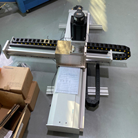 Robot portique CNC XY Robot cartésien à 2 axes à étage linéaire Guide linéaire Système de mouvement de glissement avec moteur central et portique moteur XYZ