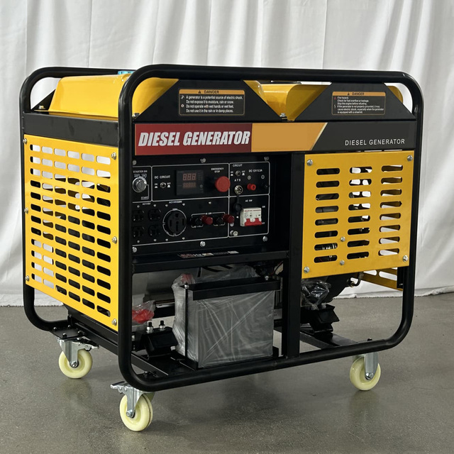 Standby Diesel ATS Silent Type Remote Start Home/Household 5-10kw 220V 100% Copper Alternator Generator Dubai