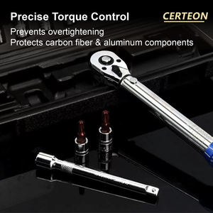 Verstelbare 2-24Nm momentsleutel voor fietsreparatie en onderhoud met 1/4 inch aandrijving - Product Image 3