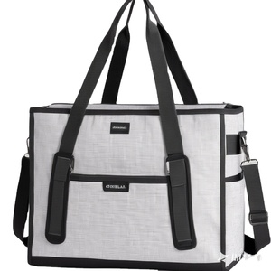 BSCI Factory Luxury Female Purse Customized Puffer design Material <b>Quilted</b> leisure <b>Double</b> Handle Tote Winter Autumn Outdoor Mini - Product Image 1