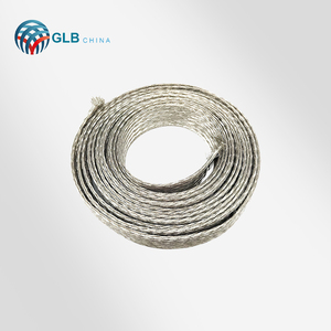 Cavo Intrecciato in Rame Nudo Cu-ETP ad Alta Conducibilità <span class=keywords><strong>20</strong></span>/30AWG con Isolamento in PVC per Messa a Terra di Ponti e Cavi Elettrici - Product Image 1