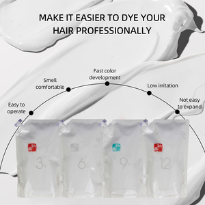 CHAOBA Professional Hair <strong>Color</strong> <strong>Developer</strong> Cream 2% 3% 6% <strong>9</strong>% 12% Peroxide Dioxygen Oxidant for Hair Dye - Product Image 4