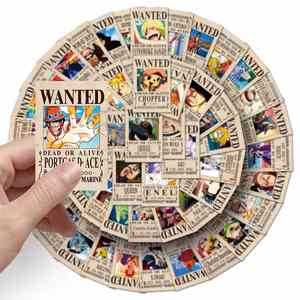 100 Pçs/set 0ne Peça Rewar Desenhos Animados Bonito Graffiti Adesivos Mala Laptop Guitarra Skate Decoração Personalizada Adesivos - Product Image 1