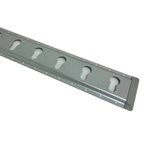 Riel de anclaje tipo Keyhole con orificios de sujeción E Track horizontal para camión y remolque, con zincado - Product Image 3