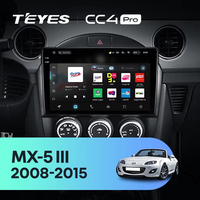 TEYES CC4 PRO pour Mazda MX-5 III 3 NC 2008 - 2015 Autoradio multimédia CarPlay Android Auto 2DIN
