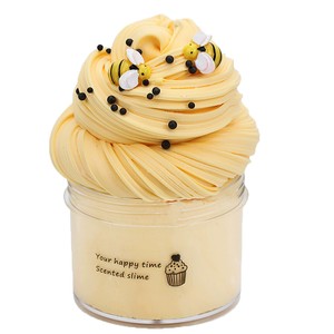 CHENXI Slime Esponjoso de Helado, Juguetes Educativos No Tóxicos, Abalorios de Frutas, Kit DIY para Hacer Slime con 24 Colores para Niños - Product Image 6