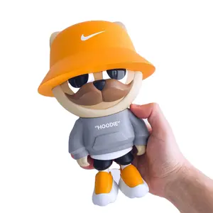 Personalizar hacer figura de dibujos animados figura juguete coleccionable PVC vinilo figura 3D diseñador juguete fabricante
