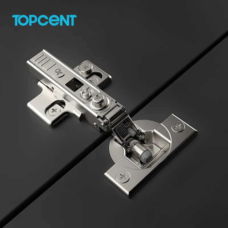 TOPCENT Factories Hydraulic Soft Closing Buffering Full Overlay Custom Cabinet Door Hinge For Kitchen Furniture Fittings