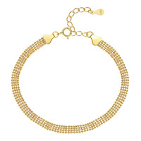 Ensemble de bijoux minimaliste pour femmes, 925 bracelet en argent sterling, plaqué or, chaîne en feuilles d'or, collier à maille plate, chaîne prime