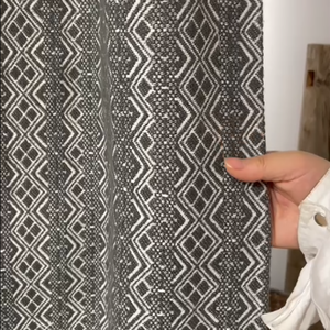 Tissu pour rideaux de style campagnard géométrique pour l'édition de livres disponibles pour les marchands dans la catégorie Rideaux et cantonnières - Product Image 5