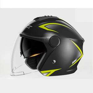 <span class=keywords><strong>Casco</strong></span> de Motocicleta Abierto 3/4 <span class=keywords><strong>Vintage</strong></span> de ABS, <span class=keywords><strong>Casco</strong></span> Abierto con Forro Extraíble para Todas las Estaciones - Product Image 4
