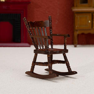 Mini muebles de madera a escala 1:12, adornos DIY, modelo de casa de muñecas de estilo de juguete para sala de estar y dormitorio, simulación de microescena - Product Image 1